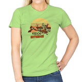 Endor is Extreme Exclusive - Womens T-Shirts RIPT Apparel Small / Mint Green