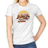 Endor is Extreme Exclusive - Womens T-Shirts RIPT Apparel Small / White