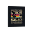 Enjoy Internet 56 Kbps - The Future is Here - Canvas Wraps Canvas Wraps RIPT Apparel 8x10 / Black
