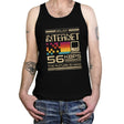 Enjoy Internet 56 Kbps - The Future is Here - Tanktop Tanktop RIPT Apparel X-Small / Black