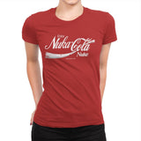 Enjoy Nuka Cola - Womens Premium T-Shirts RIPT Apparel Small / Red