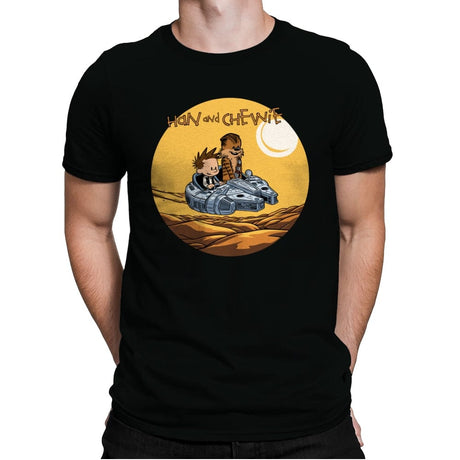 Enjoy Tatooine! - Mens Premium T-Shirts RIPT Apparel Small / Black