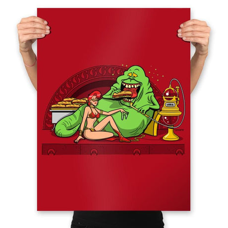 Enslimed - Prints Posters RIPT Apparel 18x24 / Red