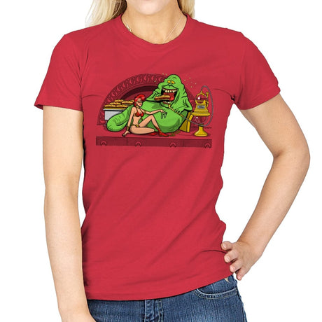 Enslimed - Womens T-Shirts RIPT Apparel Small / Red