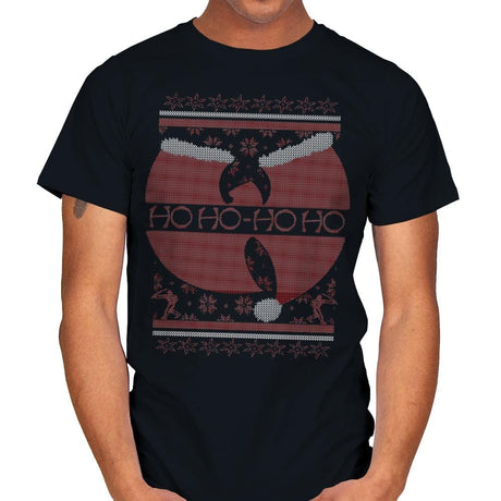 Enter the 25th of December - Ugly Holiday - Mens T-Shirts RIPT Apparel Small / Black