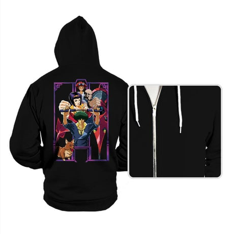 Enter the Bebop - Hoodies Hoodies RIPT Apparel Small / Black