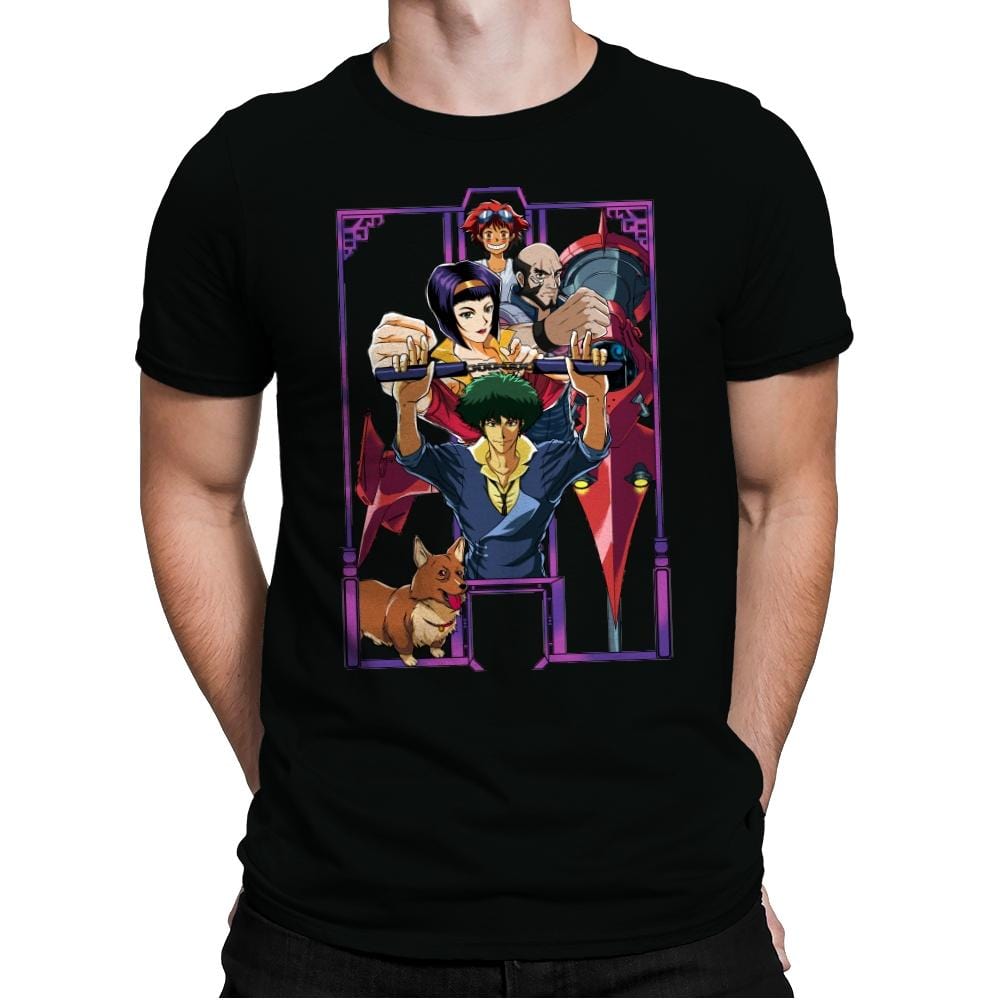 Enter the Bebop - Mens Premium T-Shirts RIPT Apparel Small / Black