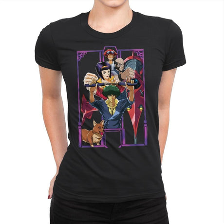 Enter the Bebop - Womens Premium T-Shirts RIPT Apparel Small / Black