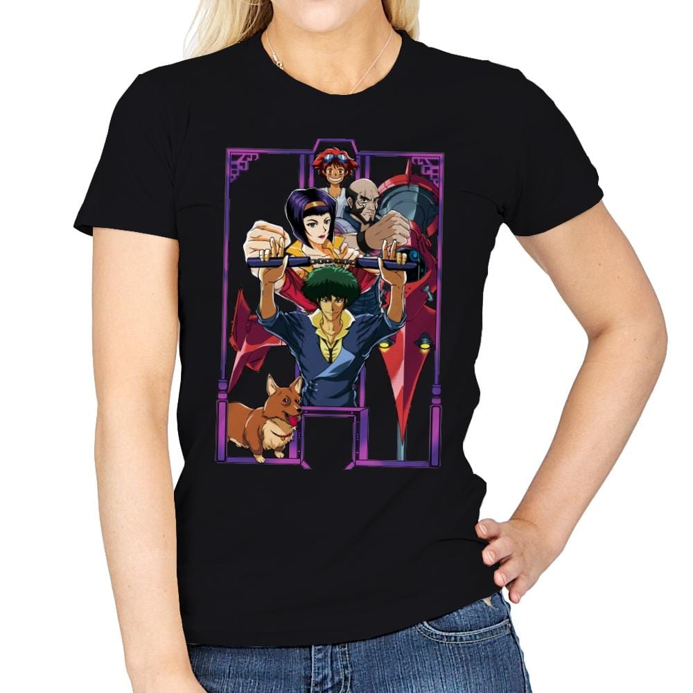 Enter the Bebop - Womens T-Shirts RIPT Apparel Small / Black