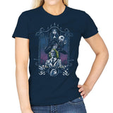 Enter The Burtons - Best Seller - Womens T-Shirts RIPT Apparel Small / Navy