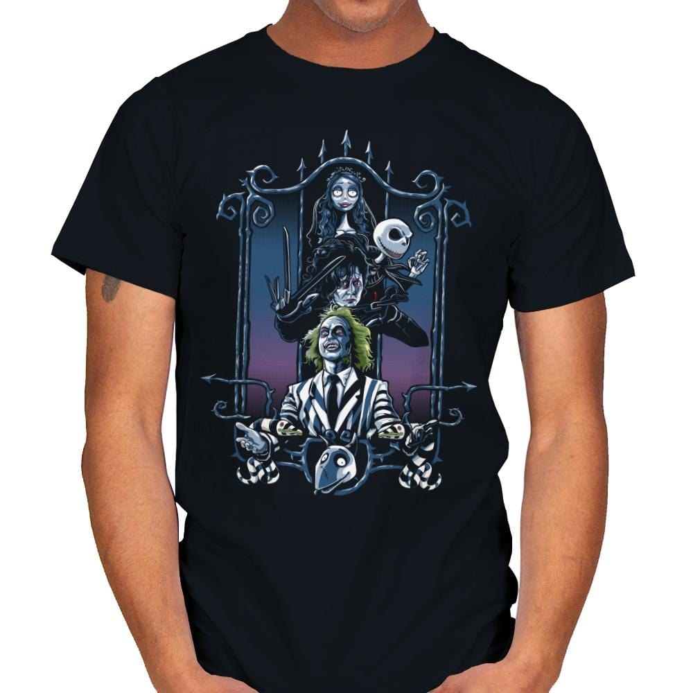 Enter The Burtons - Mens T-Shirts RIPT Apparel Small / Black