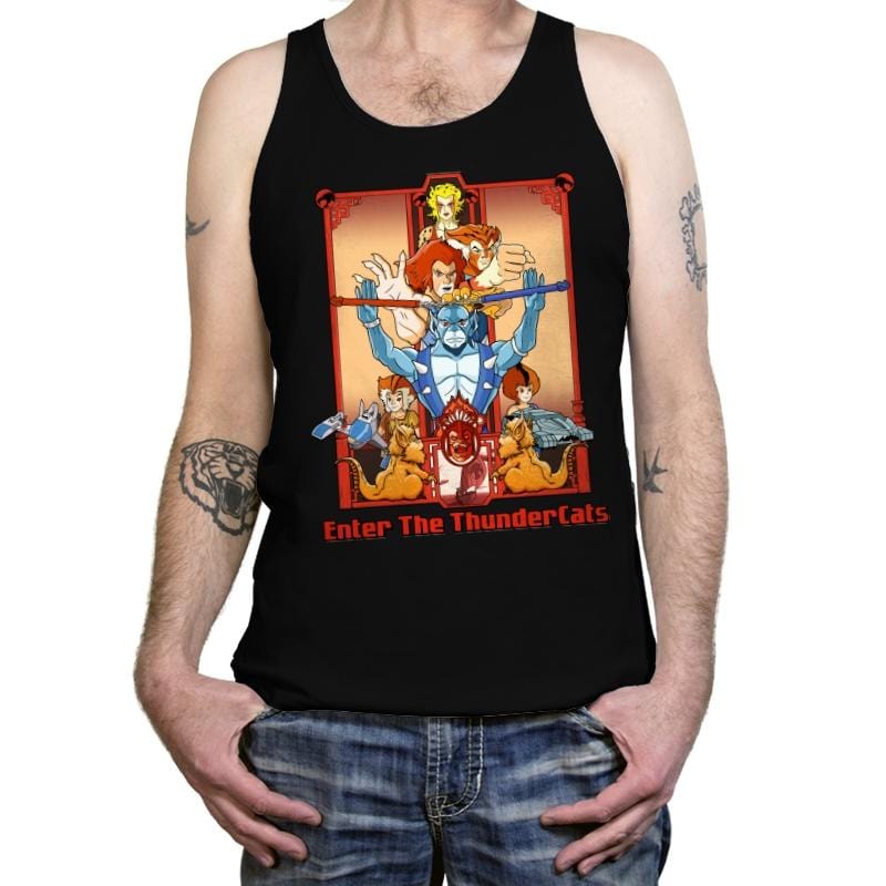 Enter The Cats - Anytime - Tanktop Tanktop RIPT Apparel X-Small / Black