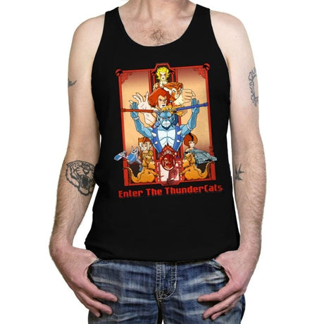 Enter The Cats - Anytime - Tanktop Tanktop RIPT Apparel X-Small / Black