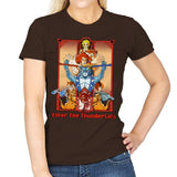 Enter The Cats - Anytime - Womens T-Shirts RIPT Apparel Small / Dark Chocolate