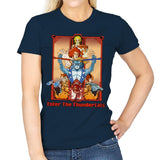 Enter The Cats - Anytime - Womens T-Shirts RIPT Apparel Small / Navy