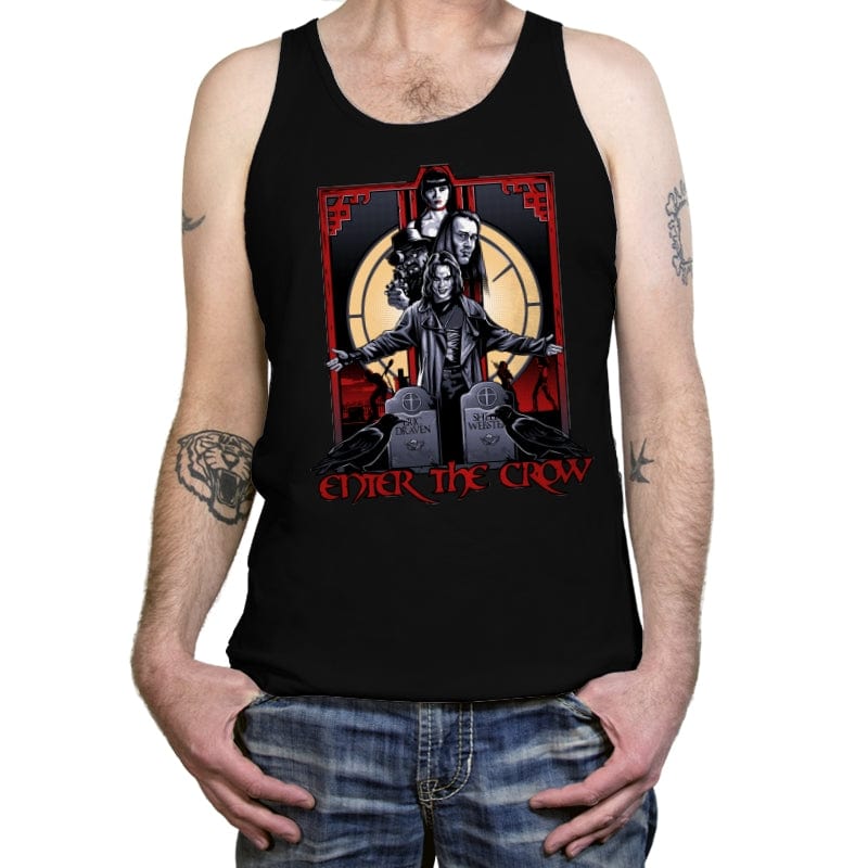 Enter the Crow - Tanktop Tanktop RIPT Apparel X-Small / Black