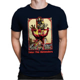 Enter the Defenders - Best Seller - Mens Premium T-Shirts RIPT Apparel Small / Midnight Navy