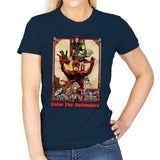 Enter the Defenders - Best Seller - Womens T-Shirts RIPT Apparel Small / Navy
