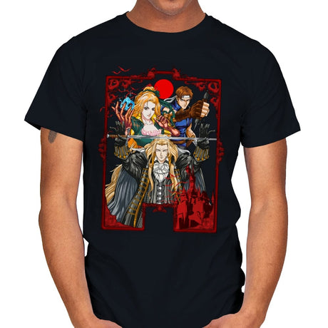 Enter the Dracula - Mens T-Shirts RIPT Apparel Small / Black