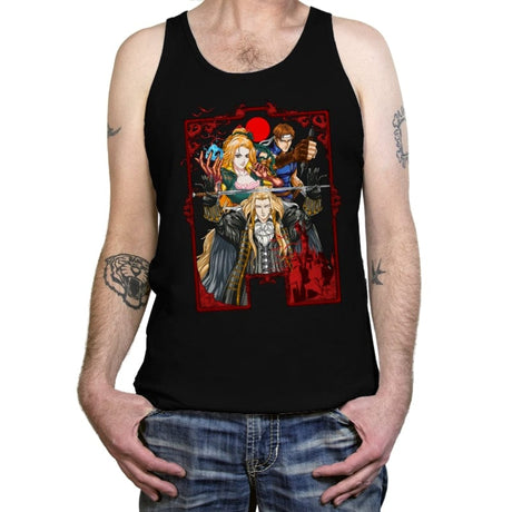 Enter the Dracula - Tanktop Tanktop RIPT Apparel X-Small / Black