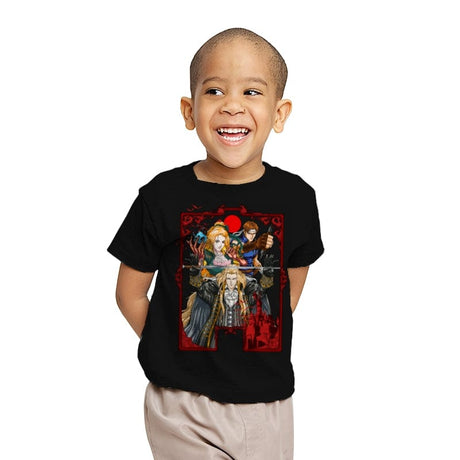 Enter the Dracula - Youth T-Shirts RIPT Apparel X-small / Black
