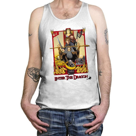 ENTER THE DRAGON - Tanktop Tanktop RIPT Apparel X-Small / White