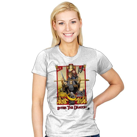 ENTER THE DRAGON - Womens T-Shirts RIPT Apparel