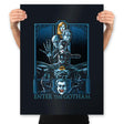 Enter the Gotham - Prints Posters RIPT Apparel 18x24 / Black