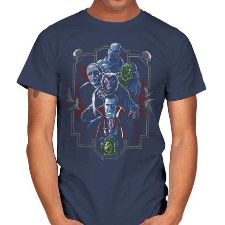 Enter the Monsters - Best Seller - Mens T-Shirts RIPT Apparel Small / Navy
