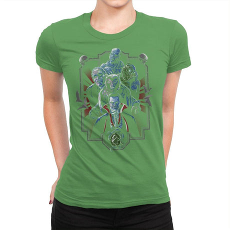 Enter the Monsters - Best Seller - Womens Premium T-Shirts RIPT Apparel Small / Kelly