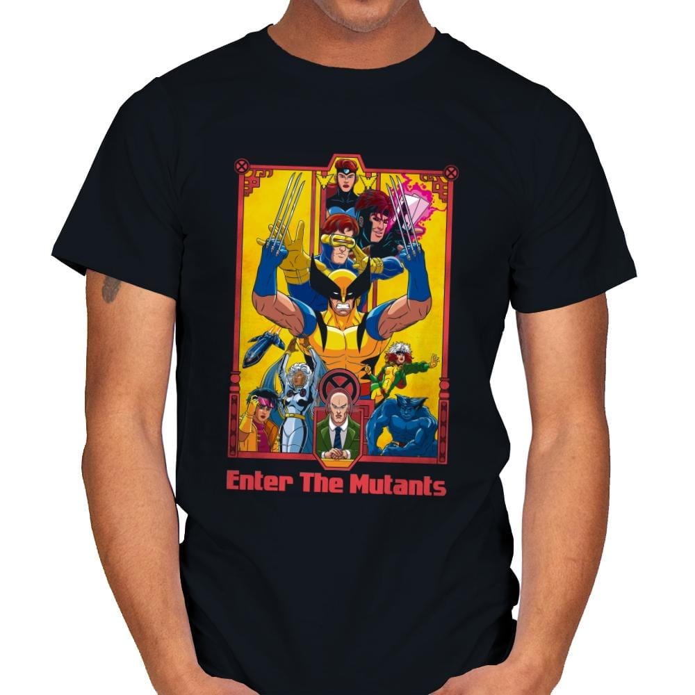 Enter The Mutants - Mens T-Shirts RIPT Apparel Small / Black