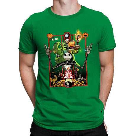 Enter the Nightmare - Best Seller - Mens Premium T-Shirts RIPT Apparel Small / Kelly Green