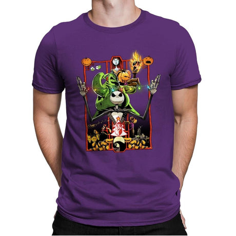Enter the Nightmare - Best Seller - Mens Premium T-Shirts RIPT Apparel Small / Purple Rush