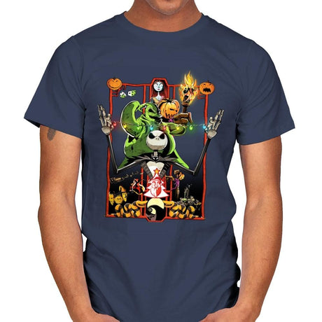 Enter the Nightmare - Best Seller - Mens T-Shirts RIPT Apparel Small / Navy