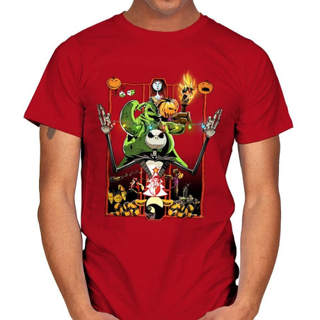 Enter the Nightmare - Best Seller - Mens T-Shirts RIPT Apparel Small / Red