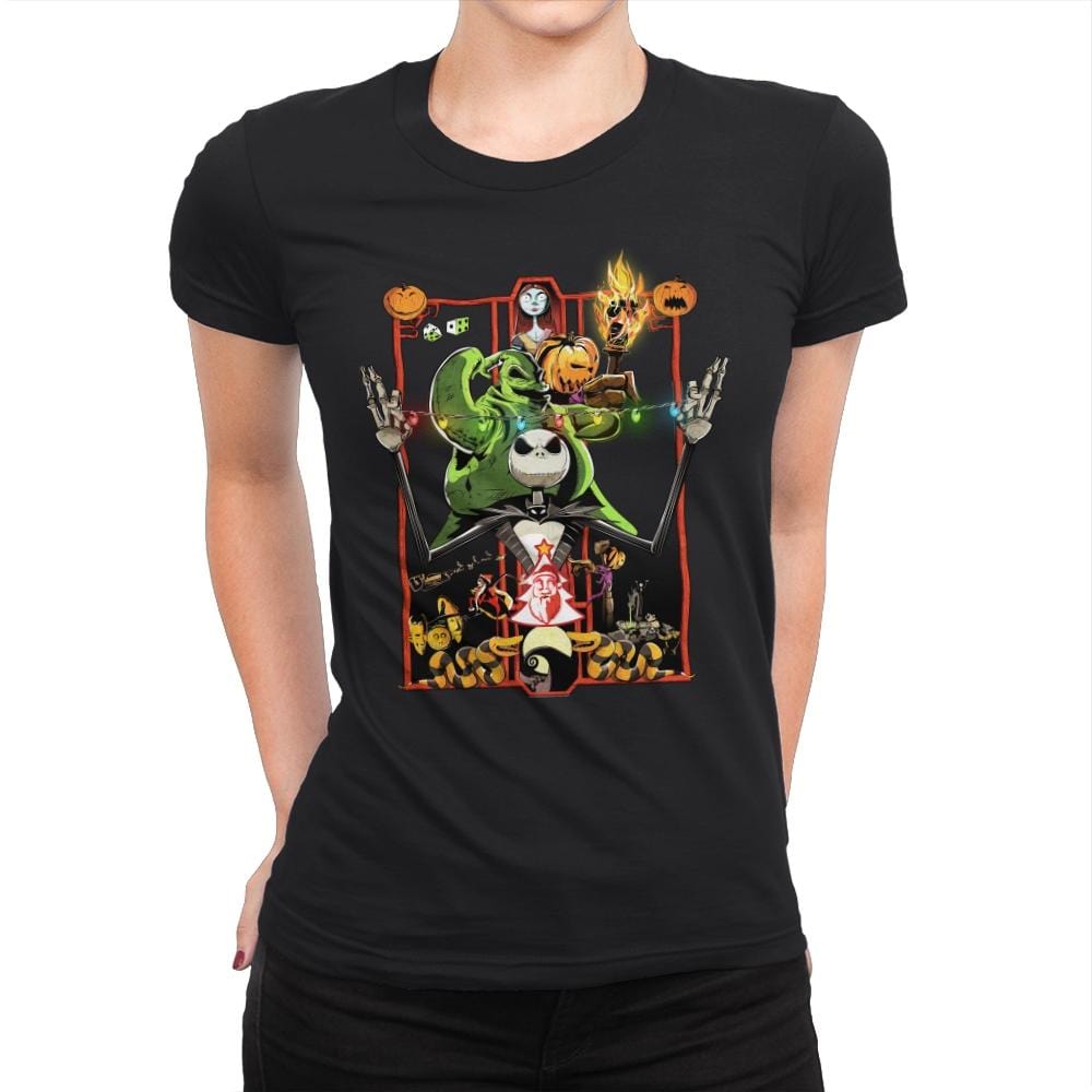 Enter the Nightmare - Best Seller - Womens Premium T-Shirts RIPT Apparel Small / Black