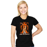 Enter the Samurai - Womens T-Shirts RIPT Apparel Small / Black