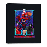 Enter The Spiders - Best Seller - Canvas Wraps Canvas Wraps RIPT Apparel 16x20 / Black