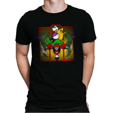 Enter the Trogdor - Mens Premium T-Shirts RIPT Apparel Small / Black
