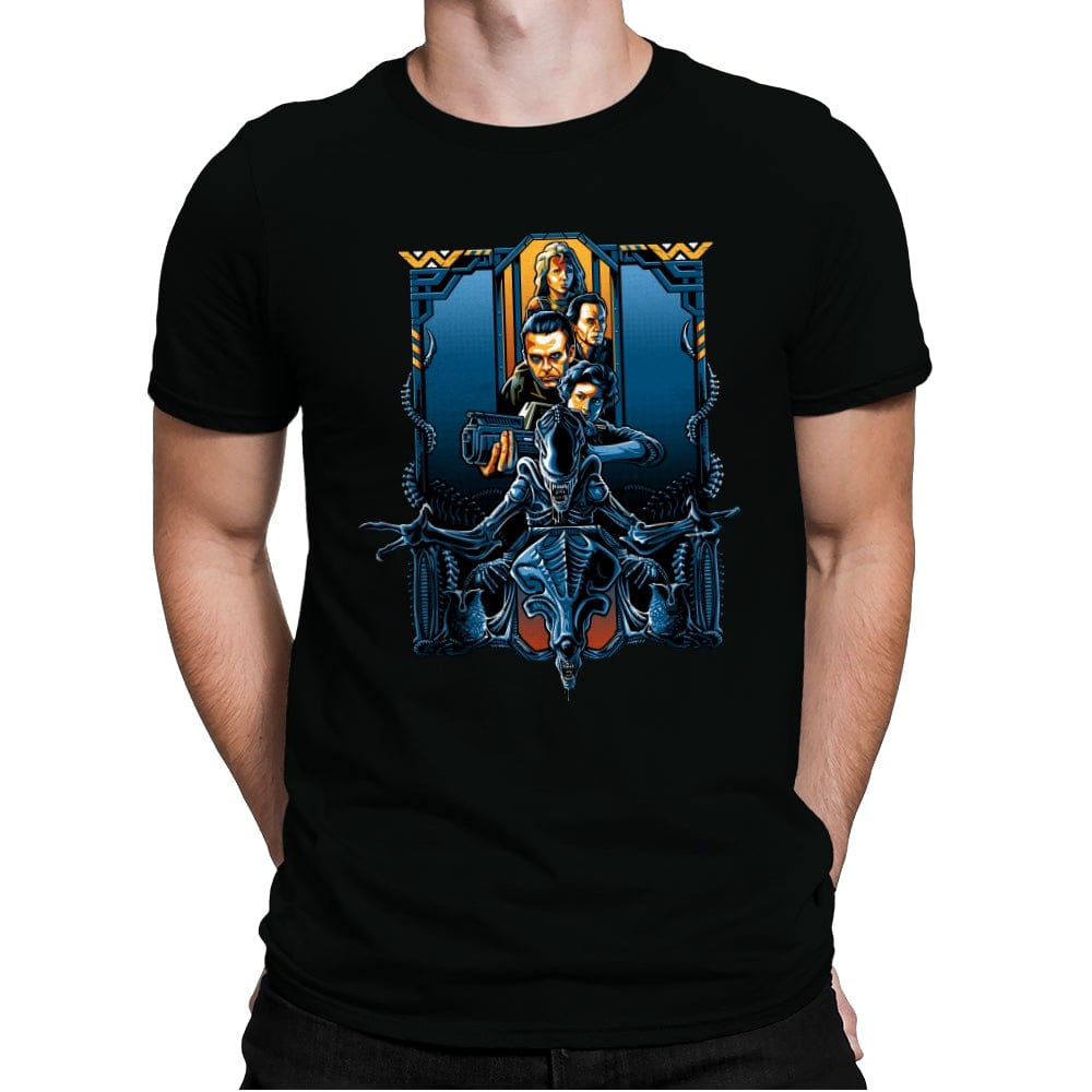 Enter the Xenos - Mens Premium T-Shirts RIPT Apparel Small / Black