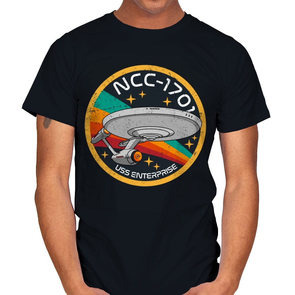 Enterprise NCC1701 - Mens T-Shirts RIPT Apparel Small / Black