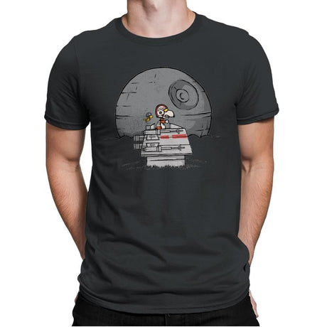 Episode Four Flying Ace - Mens Premium T-Shirts RIPT Apparel Small / Heavy Metal