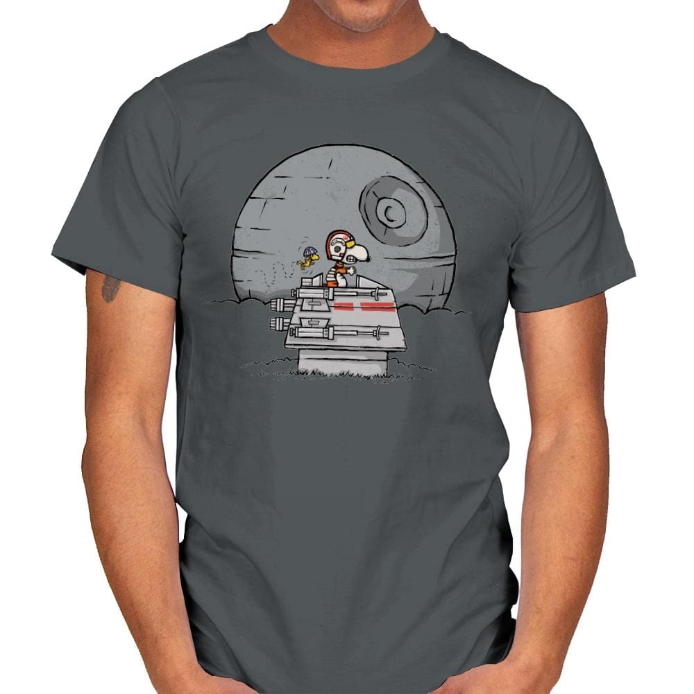 Episode Four Flying Ace - Mens T-Shirts RIPT Apparel Small / Charcoal