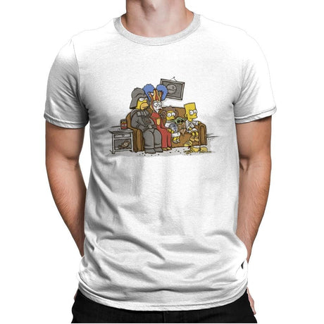 Episode IV A New D'ohpe - Mens Premium T-Shirts RIPT Apparel Small / White