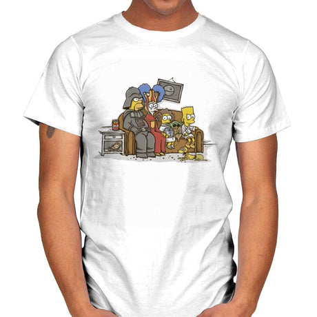 Episode IV A New D'ohpe - Mens T-Shirts RIPT Apparel Small / White