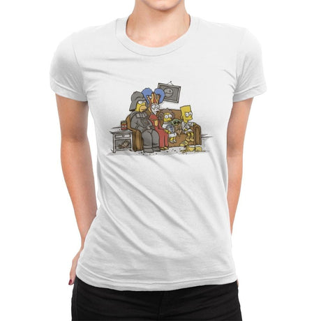 Episode IV A New D'ohpe - Womens Premium T-Shirts RIPT Apparel Small / White