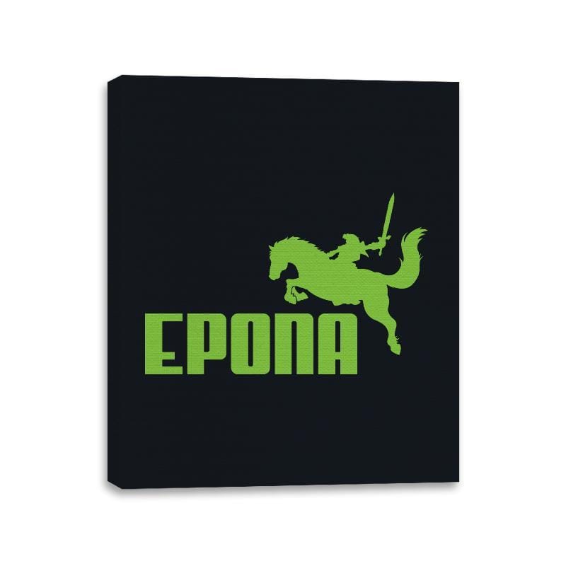Epona Sports - Canvas Wraps Canvas Wraps RIPT Apparel 11x14 / Black