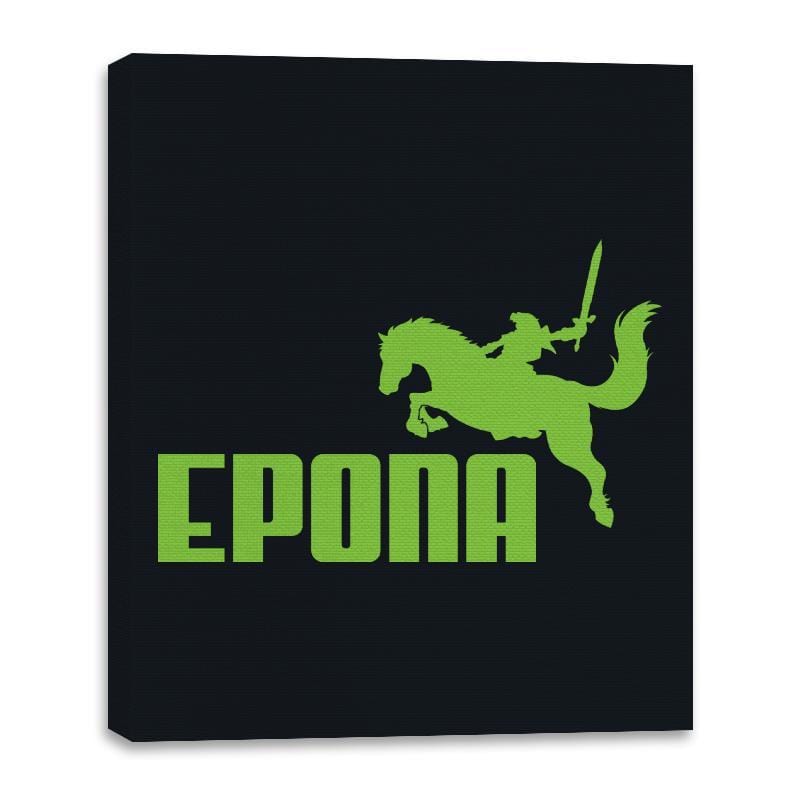 Epona Sports - Canvas Wraps Canvas Wraps RIPT Apparel 16x20 / Black