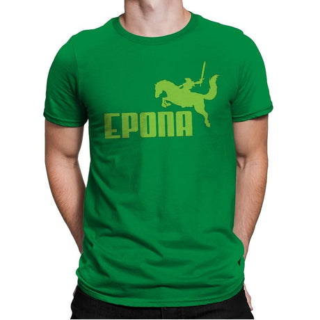 Epona Sports - Mens Premium T-Shirts RIPT Apparel Small / Kelly