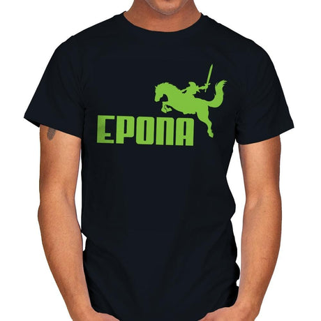 Epona Sports - Mens T-Shirts RIPT Apparel Small / Black